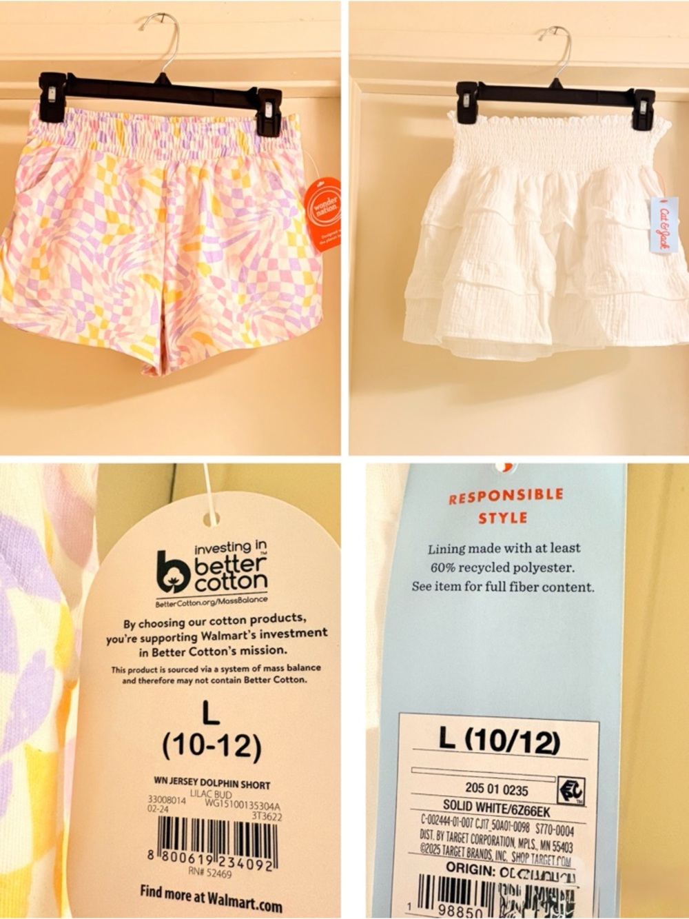 Set of Short & Skirt Size L (10/12)